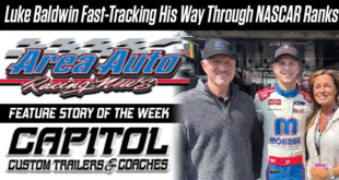 Luke Baldwin Fast-Tracking His Way Through NASCAR Ranks